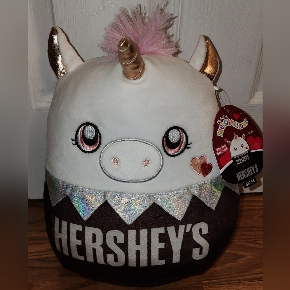 NWT Sofia Hershey's Scented Unicorn Squishmallow